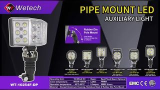 سطع عملك: مصباح شاحنة جرار LED بقدرة 54 وات