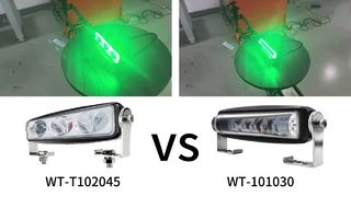 ضوء أمان للرافعة الشوكية 30 وات تحذير للمنطقة الحمراء